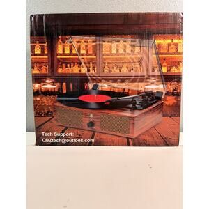 Udreamer Vinyl Record Player Turntable with Upgraded Speakers Wireless